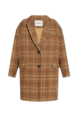 コート MOSCHINO CHECK COAT Brown Checked coat Moschino - Vitkac AS